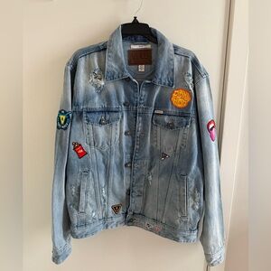 Guess Dillon Denim Patch Jacket